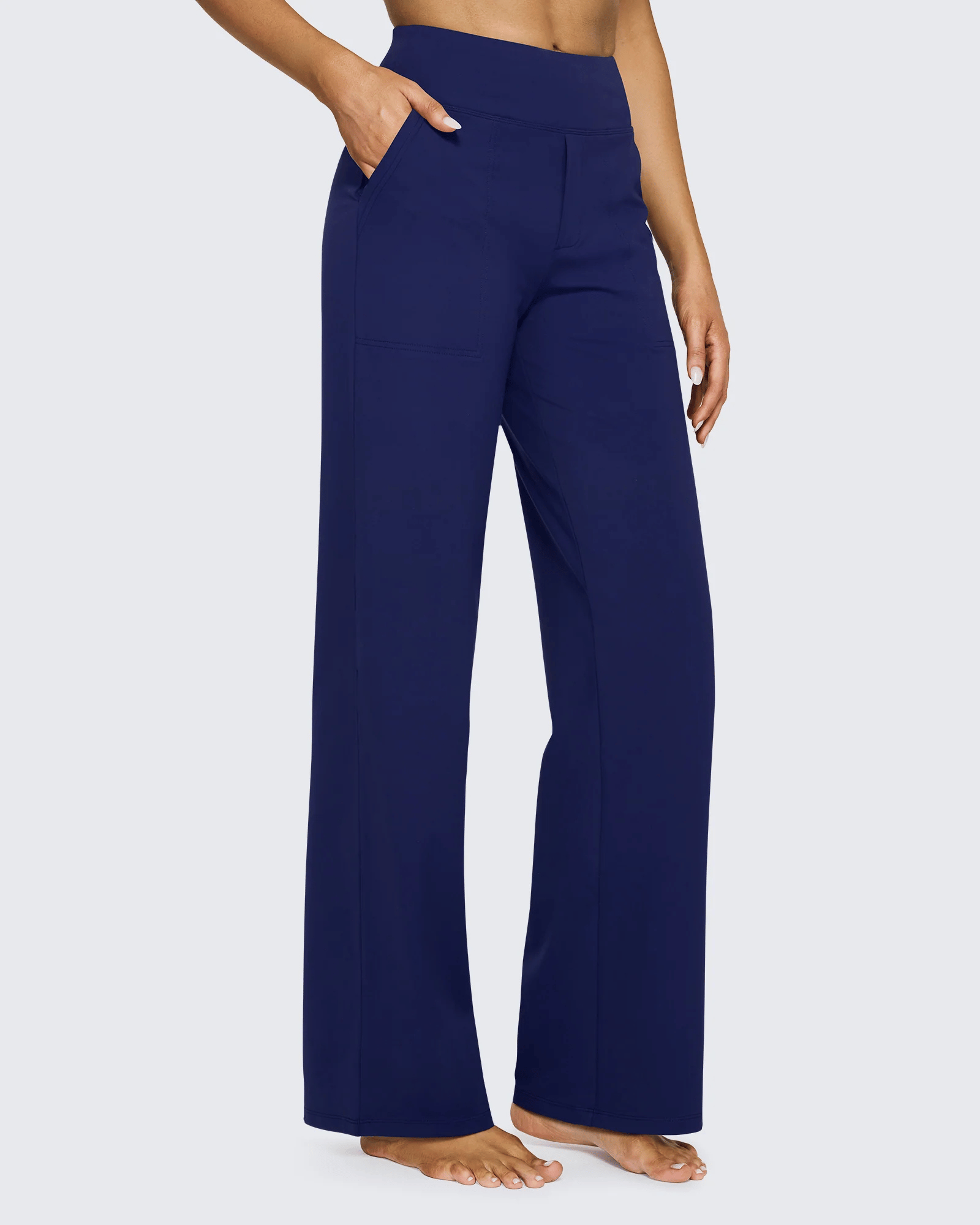 Sculpted Stretch Work Pants