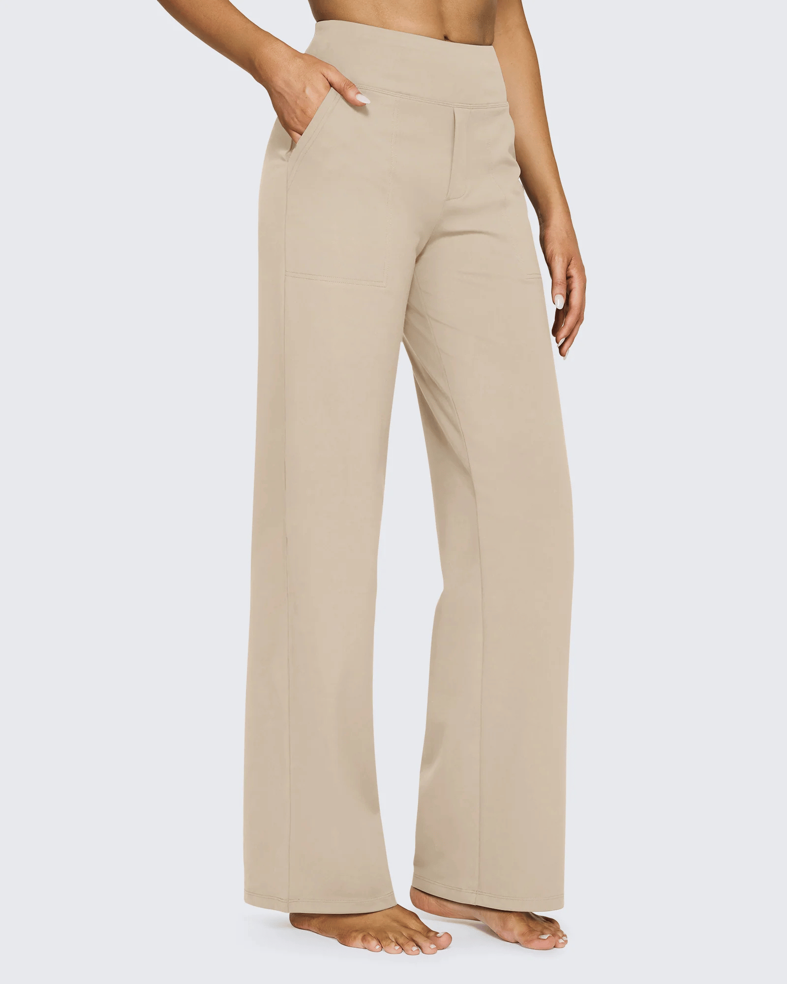 Sculpted Stretch Work Pants