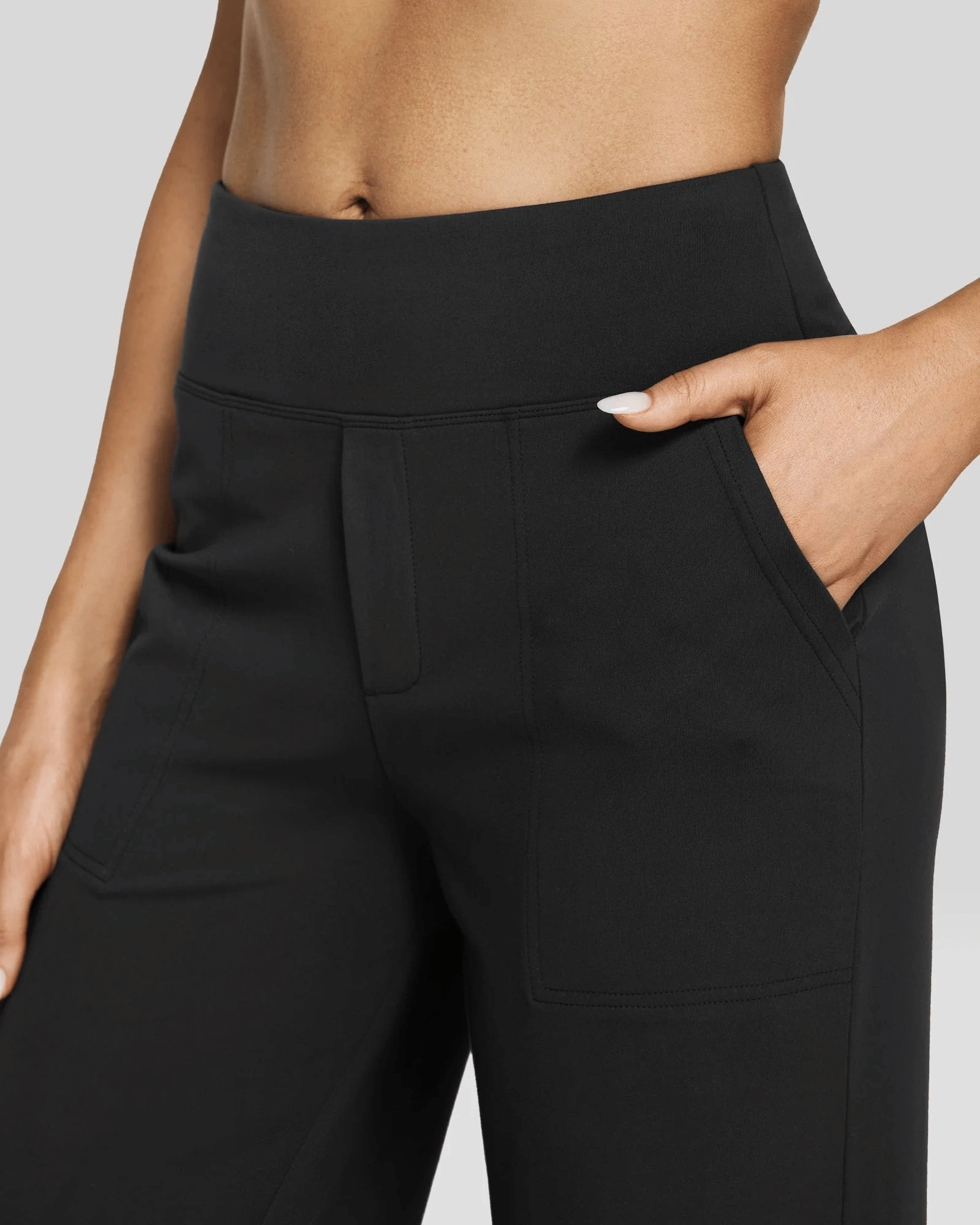 Sculpted Stretch Work Pants
